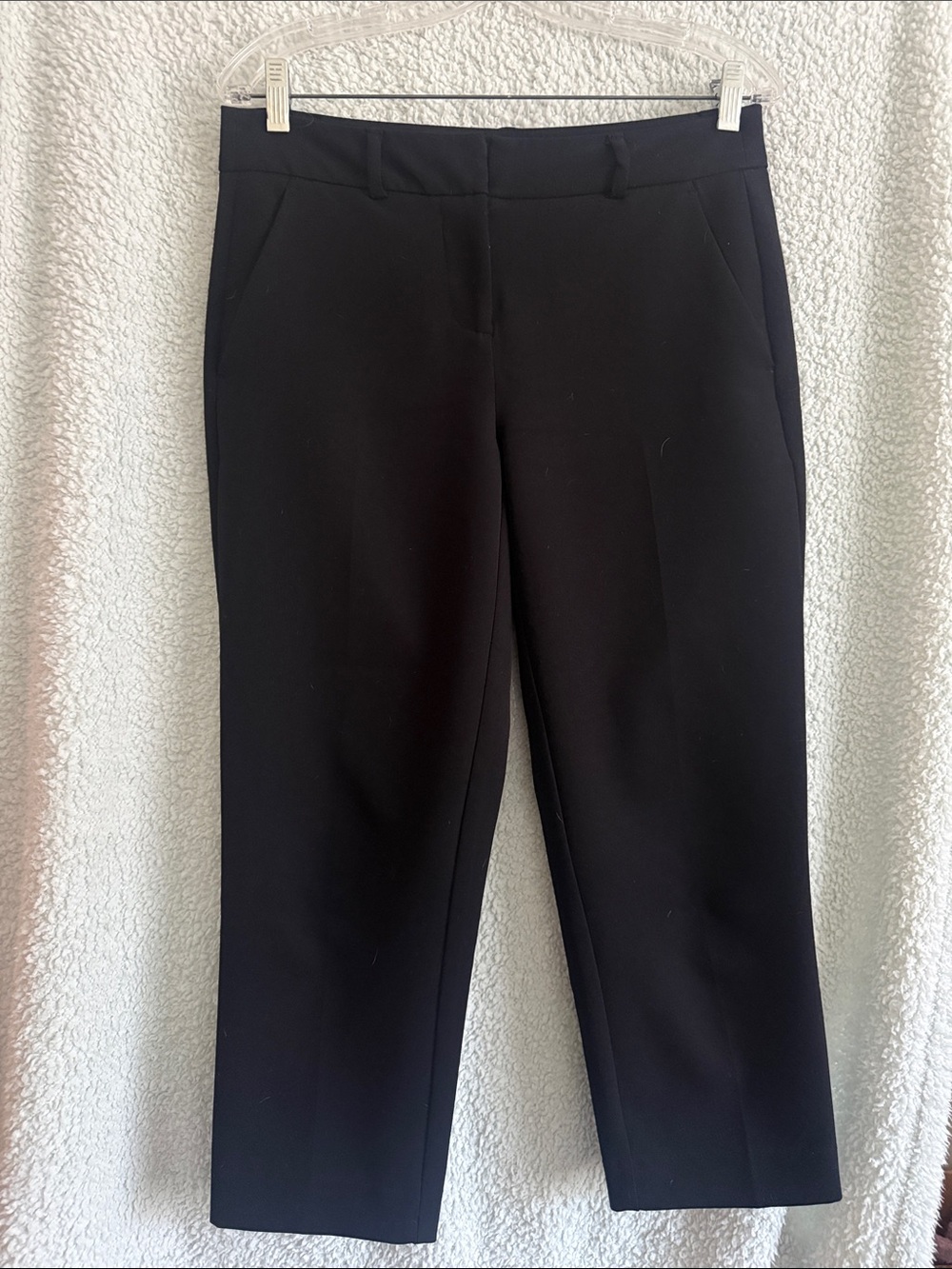 Apt. 9 Black Straight-Leg Cropped Pants